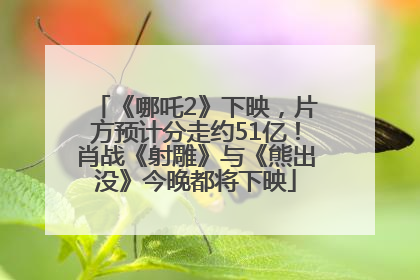 《哪吒2》下映，片方预计分走约51亿！肖战《射雕》与《熊出没》今晚都将下映