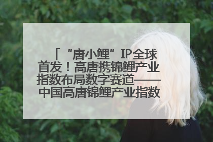 “唐小鲤”IP全球首发！高唐携锦鲤产业指数布局数字赛道——中国高唐锦鲤产业指数暨“唐小鲤”IP全球首发仪式在杭州举行