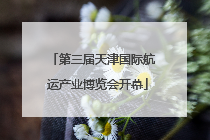 第三届天津国际航运产业博览会开幕