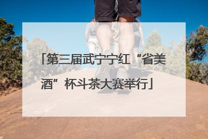 第三届武宁宁红“省美酒”杯斗茶大赛举行