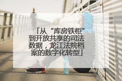 从“库房铁柜”到开放共享的司法数据，龙江法院档案的数字化转型