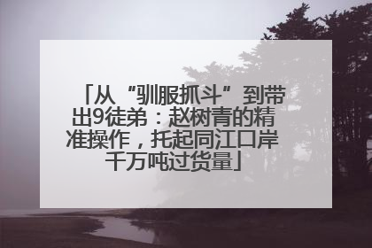 从“驯服抓斗”到带出9徒弟：赵树青的精准操作，托起同江口岸千万吨过货量
