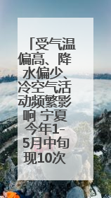 受气温偏高、降水偏少、冷空气活动频繁影响 宁夏今年1-5月中旬现10次定级沙尘天气过程