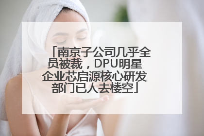 南京子公司几乎全员被裁，DPU明星企业芯启源核心研发部门已人去楼空