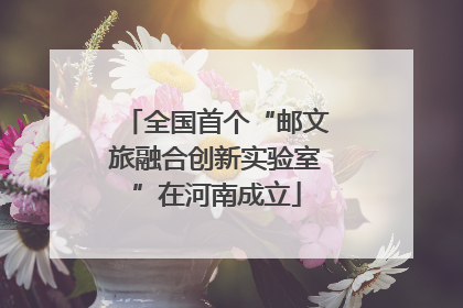 全国首个“邮文旅融合创新实验室”在河南成立
