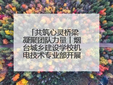 共筑心灵桥梁 凝聚团队力量丨烟台城乡建设学校机电技术专业部开展心理健康讲座及团辅活动