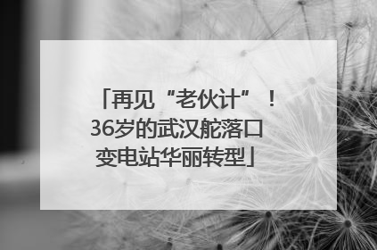 再见“老伙计”！36岁的武汉舵落口变电站华丽转型
