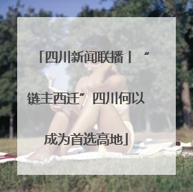 四川新闻联播丨“链主西迁”四川何以成为首选高地