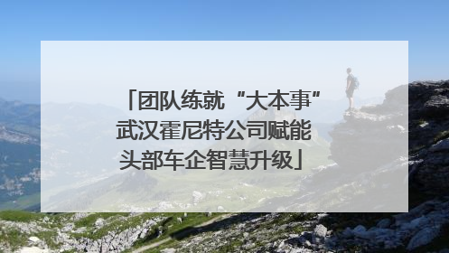 团队练就“大本事” 武汉霍尼特公司赋能头部车企智慧升级