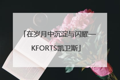 在岁月中沉淀与闪耀—KFORTS凯卫斯