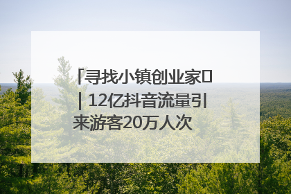 寻找小镇创业家㊱｜12亿抖音流量引来游客20万人次 “襄阳许三多”爆改家乡打造网红村