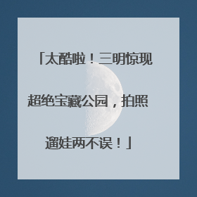 太酷啦！三明惊现超绝宝藏公园，拍照遛娃两不误！