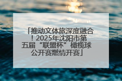 推动文体旅深度融合！2025年沈阳市第五届“联盟杯”橄榄球公开赛燃情开赛