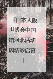 日本大阪世博会中国馆河北活动周精彩启幕
