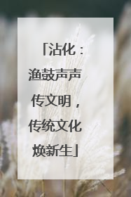 沾化：渔鼓声声传文明，传统文化焕新生