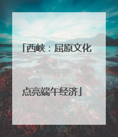 西峡：屈原文化点亮端午经济