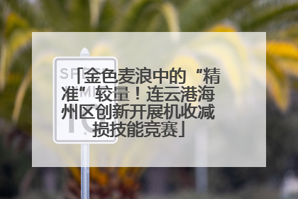 金色麦浪中的“精准”较量！连云港海州区创新开展机收减损技能竞赛