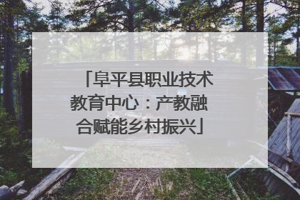 阜平县职业技术教育中心：产教融合赋能乡村振兴