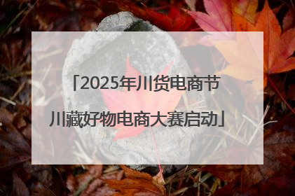 2025年川货电商节川藏好物电商大赛启动