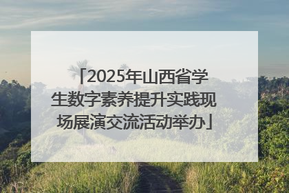 2025年山西省学生数字素养提升实践现场展演交流活动举办